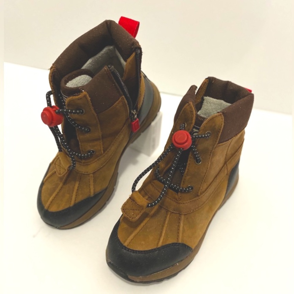 Ugg Kids Turlock Winter Leather Boots Size 1US